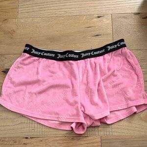 Juicy Couture Pink Lounge Shorts